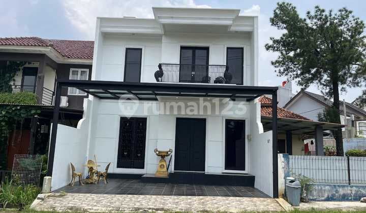 Rumah Semi Furnished Bagus Bersih Siap Huni dengan KT 4+1 KM 3+1 Sertifikat SHM @Ciputat, Tangerang Selatan