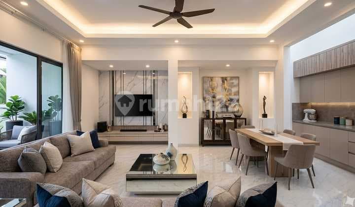 Rumah Modern Mewah di Cluster Favorit Kebayoran Bintaro