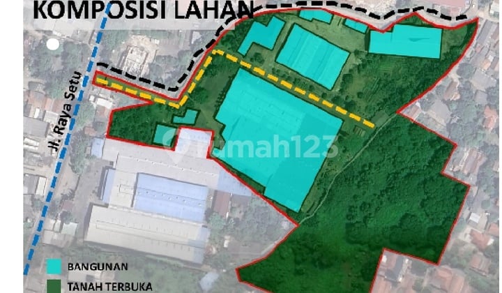 Bekasi Cibitung Tanah Darat Cocok Utk Perumahan Dekat 3 Pintu Tol Bekasi Jawa Barat