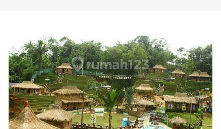 Di jual hotel plus kolam renang bungalow cigombong caringin Bogor