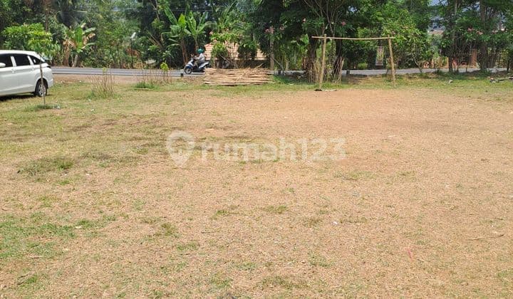 D jual tanah jalan raya transyogi cariu tanjungsari siap bangun