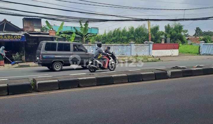 Di Jual Tanah di Jalan Raya Jakarta Bogor .Cibinong Kab Bogor