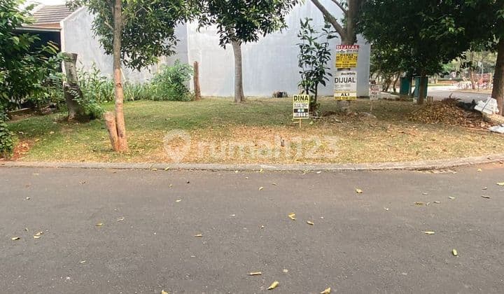 Kavling Posisi Hoek Taman di BSD The Avani