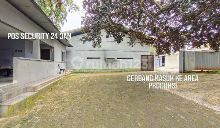 Land with SHM Certificate, Warehouse Building Already Exists in Lengkong Gudang Timur