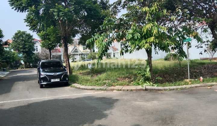 Tanah hoek lokasi strategis di dalam perumahan Delta Mas