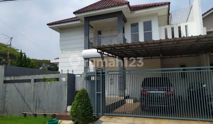 Dijual Rumah di Villa Melati Mas Vista. Besar, Bangunan Bagus, Siap Huni.