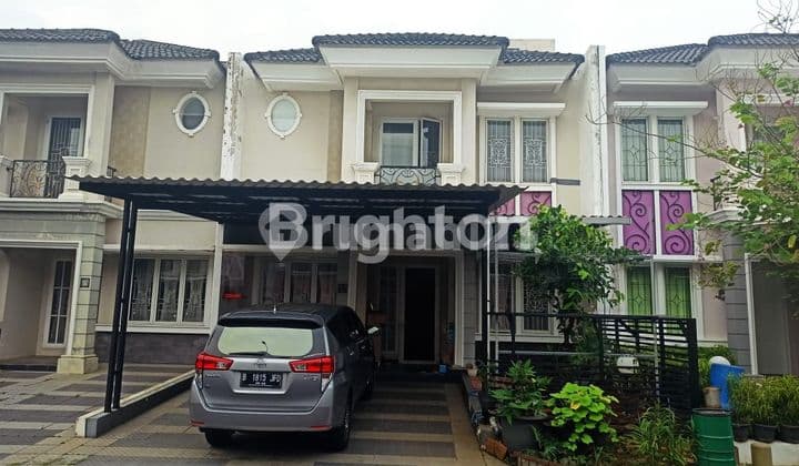 RUMAH 2,5 LANTAI DI GADING SERPONG CLUSTER LAVENDER BSD FURNISHED