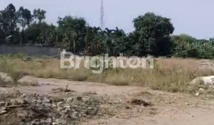 Tanah Strategis Jalan Raya Gatot Subroto Cimone Tangerang