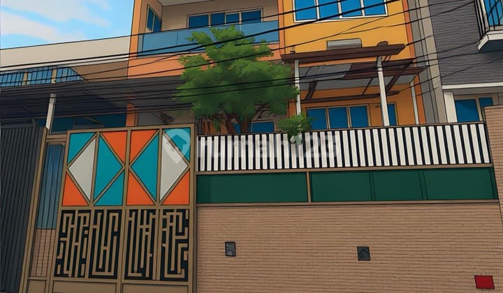 Rumah Bagus 3 Lantai Siap Huni Di Duri Kepa Green Ville Tanjung Duren Jakarta Barat