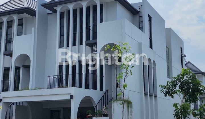 Rumah Hoek Cakep & Furnish di Aether, Greenwich BSD