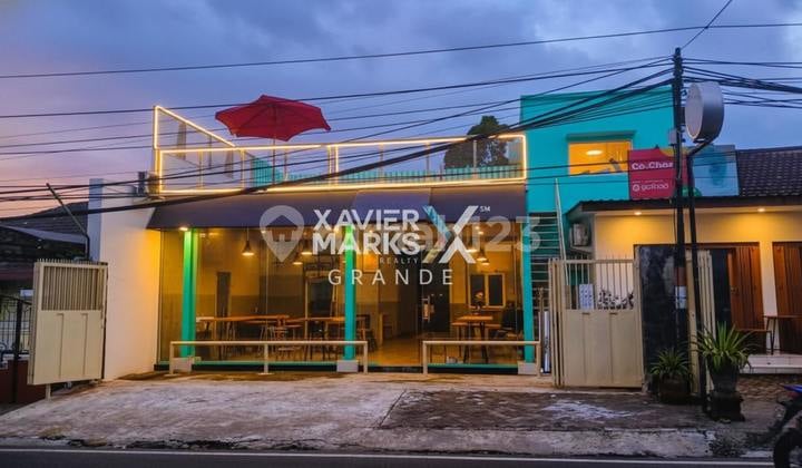 Disewakan Bangunan Eks Cafe 2 Lantai + Rooftop Selangkah ke Suhat, Malang