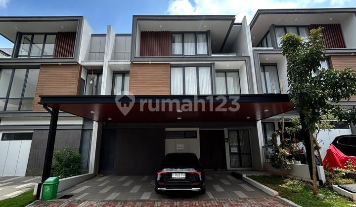 Rumah Cluster Baru Semi Furnished Lokasi Favorite di Kota Wisata