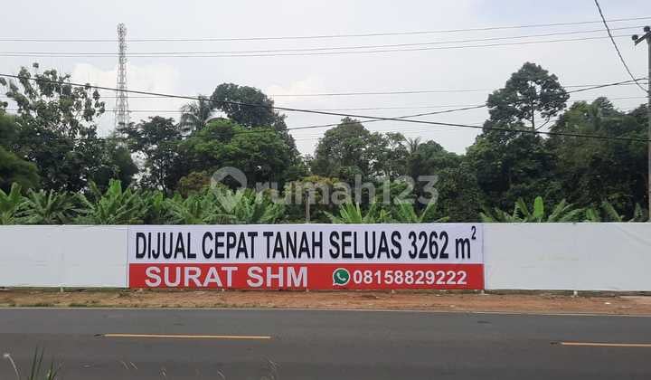 Disewakan Tanah Seluas 3562 M Lokasi Startegis Depan Jalan Raya Serang Banten Jawa Barat