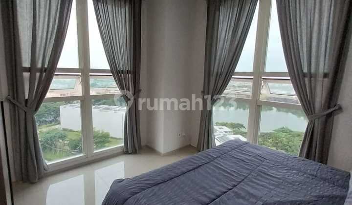 FOR RENT CITRA LAKESUITE APARTMENT 2 BEDROOM FULLY FURNISHED CENGKARENG WEST JAKARTA