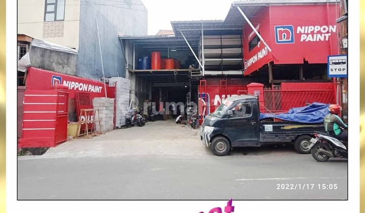 DIJUAL MURAH TEMPAT USAHA 2 LANTAI 415 METER DI JALAN PANJANG KEBON JERUK JAKARTA BARAT