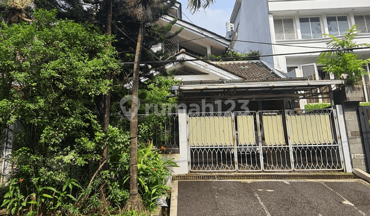 NJOP! Rumah Depan Taman Jalan Lebar Prime Location Pondok Indah