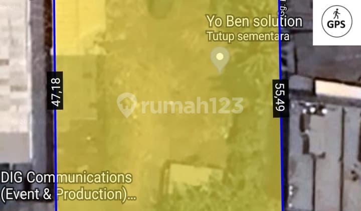 Jual Tanah Kavling Cipondoh Hadap Jalan Raya Ramai