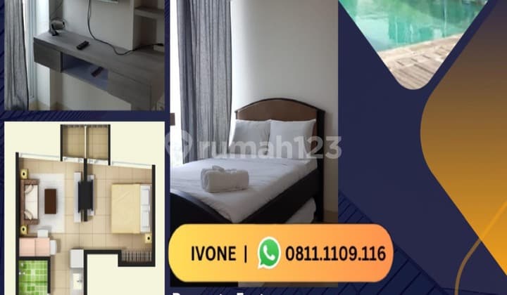 Apartemen Tree Park Full Furnished 1 Bedroom