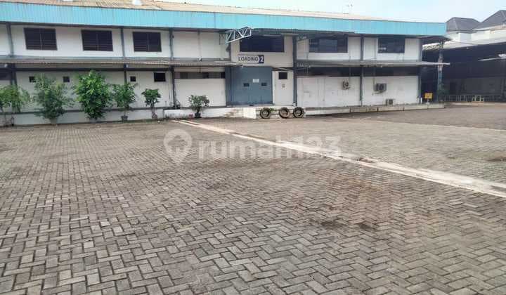 Tanah Kavling Bonus Bangunan Pabriki di Jl. Raya Tarumanegara Cireundeu Tangerang Selatan