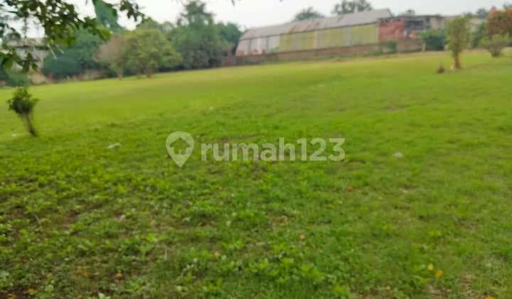 Tanah Kavling Gudang di Kawasan Pergudangan Serua Depok Jl. Raya Parung Lokasi Dekat Ke Pintu Tol Pamulang Dan Tol Sawangan