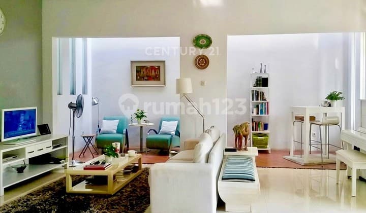 Rumah Full Furnish Kebayoran Height Bintaro Sektor 7 Halaman Luas