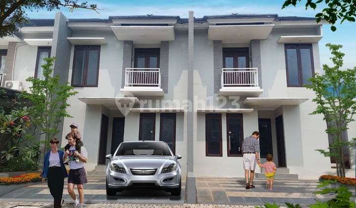 Turun Harga Rumah Brand New di Komp Plataran Indah, Sawah Lama Ciputat