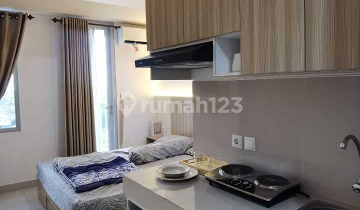 Unit Studio Siap Huni di Pesona City Depok View Kolam Renang Bagus dan Nyaman