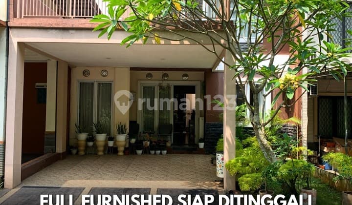 Dekat Akses Tol Rumah Full Furnished 2 Lantai SHM Kota Wisata, Cibubur