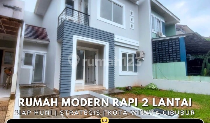 Rumah Cantik Siap Huni Kota Wisata, Cibubur