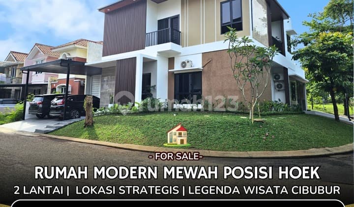 Rumah Bagus Semi Furnished Legenda Wisata, Cibubur