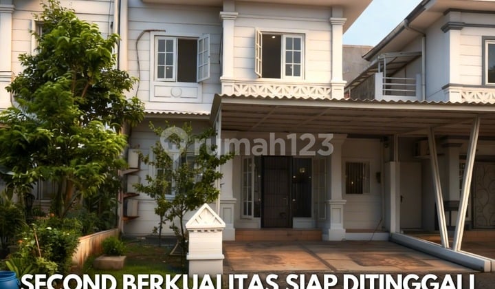 Bebas Banjir Rumah 2 Lantai SHM Kota Wisata, Cibubur