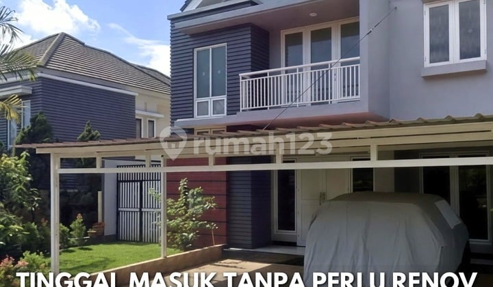 Rumah 2 Lantai SHM Siap Huni Legenda Wisata, Cibubur