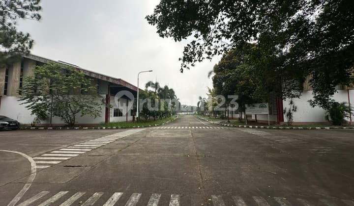 Gudang Pabrik Luas 4 Hektar Posisi Strategis Cikampek Purwakarta