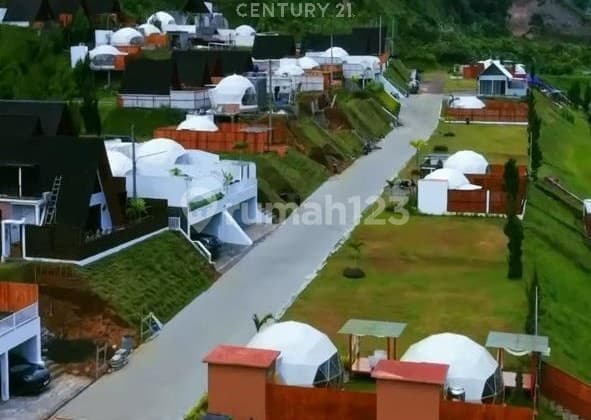 Tanah Lahan Investasi Berada Di Kawasan Glamping Dekat Lembang