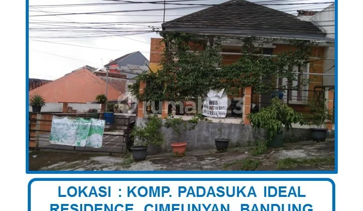 Rumah Harga Spesial di Komplek Padasuka Ideal Residence, Cimenyan, Kab. Bandung.