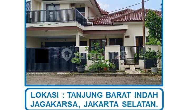 Special Price for a 2-Story House in Tanjung Barat Indah, Jl. Teratai, Jagakarsa, South Jakarta.