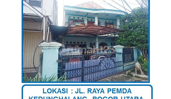 Jual Cepat Harga Spesial Rumah 2 Lantai Shm Di Jl. Raya Pemda Kedunghalang, Bogor Utara, Kota Bogor.