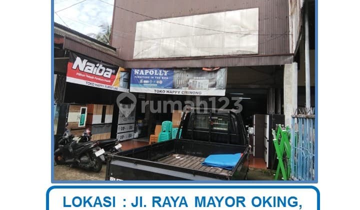 Special Price for a 3-Story Shop House on Jl Mayor Oking, Cibinong, Bogor.