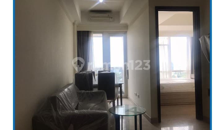 Apartemen Menteng Park 2 BR Semi Furnished di Cikini, Menteng, Jakarta Pusat.