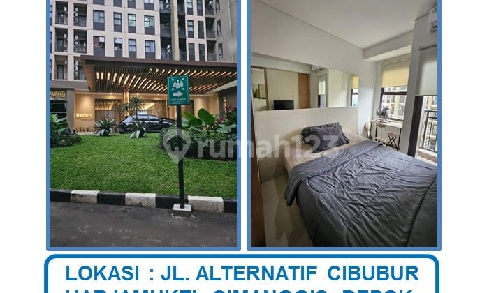 Harga Spesial Apartemen Trans Park Cibubur Tipe Studio Full Furnished.