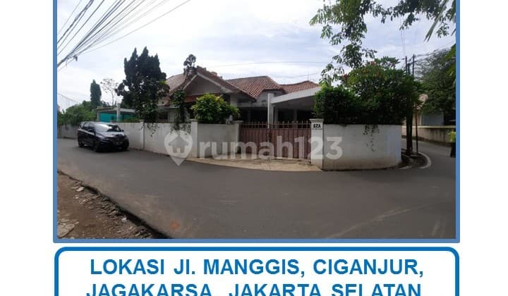 Harga Spesial Rumah Hook 2 Lantai di Jl. Manggis, Ciganjur, Jagakarsa, Jakarta Selatan.