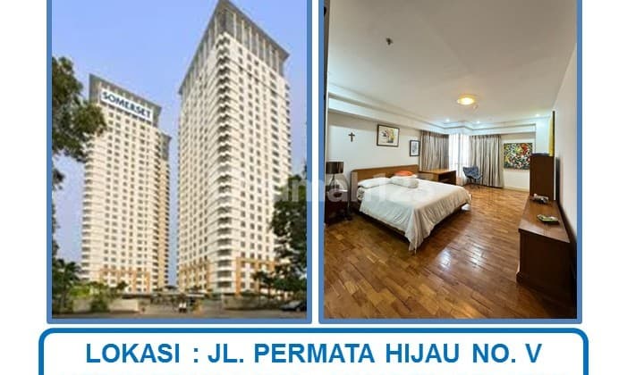 1 Unit Somerset Berlian Permata Hijau Apartment with 3 Bedrooms in Permata Hijau, Kebayoran Lama, South Jakarta.