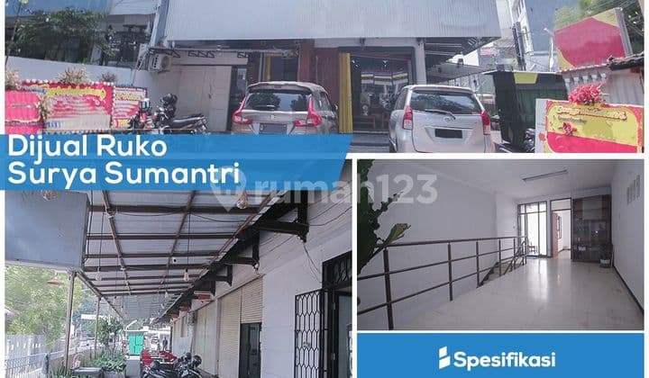 turun harga Rumah toko dan kost di surya sumantri