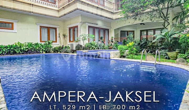 LUXURY HOUSE FOR HOOK WITH SWIMMING POOL IN AMPERA, SOUTH JAKARTA