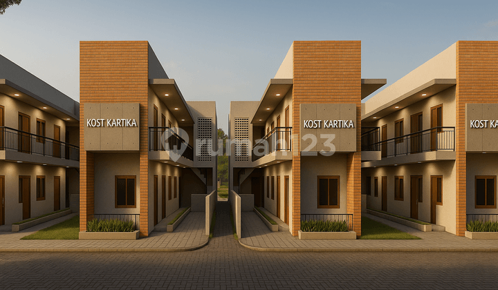 Kost 9 Kamar Dekat UGM, 2 Lantai, Siap Pakai Full Furnish