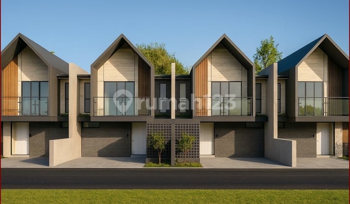 Rumah scandinavian modern di kotagede