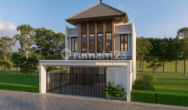 homestay type bali view merapi 5 menit dari uii free kolam renang