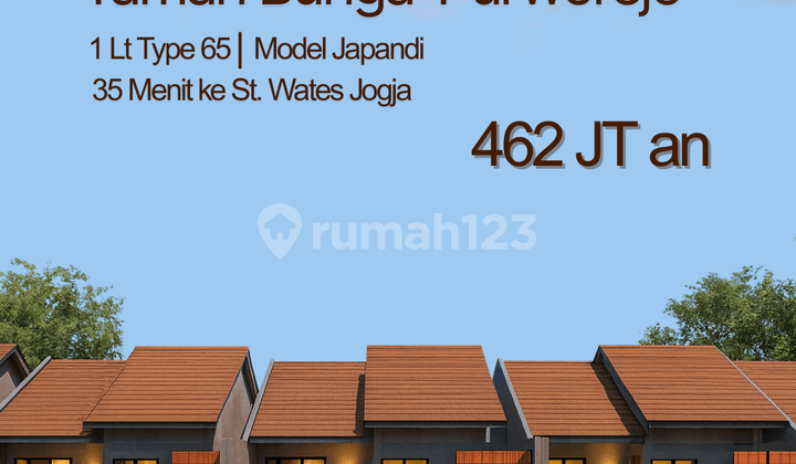 rumah minimalis modern 30 menit dari bandara yia