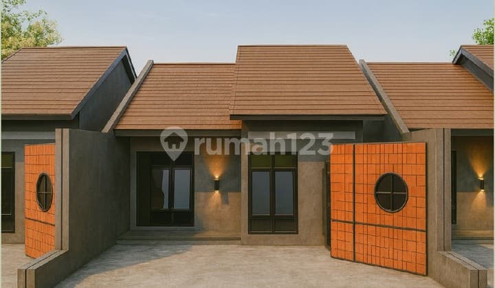 rumah 400 jutaan konsep japandi modern minimalis di tempel