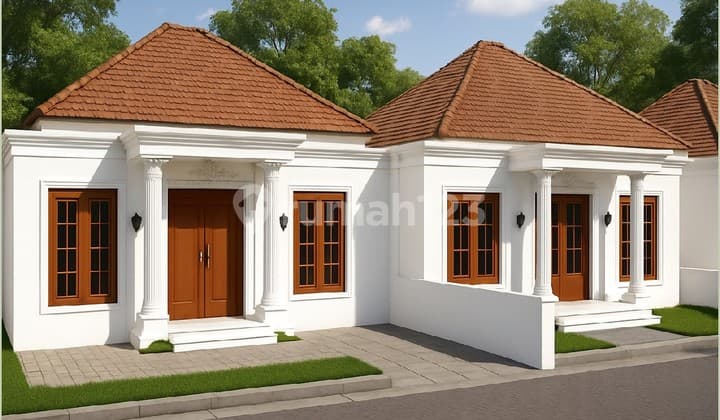 500 million rupiah classic modern style house near Pripih market